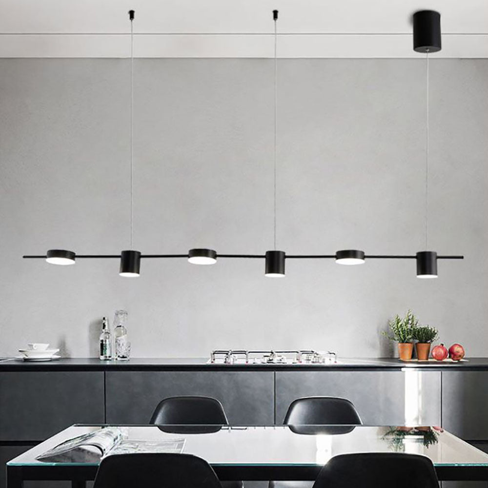 Weiss Minimalist Multi Metal Pendant Light