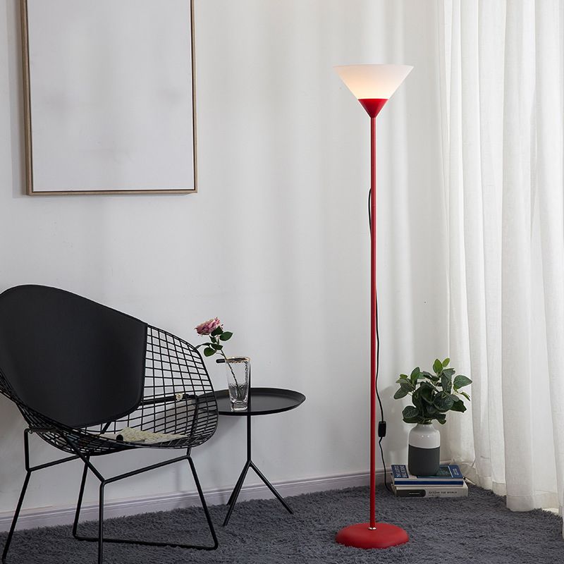 Morandi Modern Cup Floor Lamp, Multi Colors, Metal/Acrylic