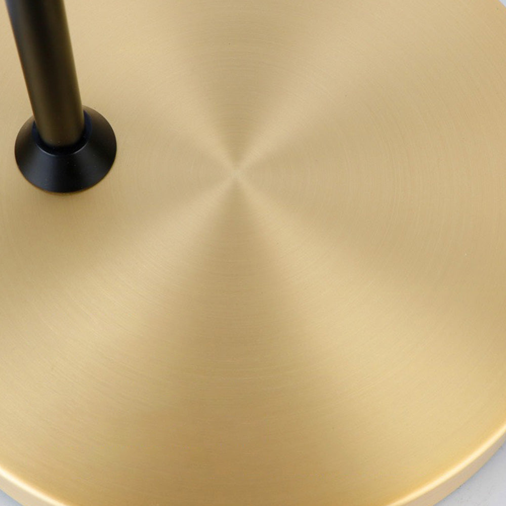 Freja Luxury Linear Metal Floor Lamp, Gold