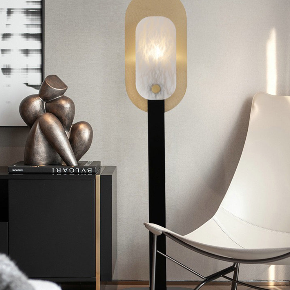 Cooley Nordic LED Floor Lamp, Metal&Marble