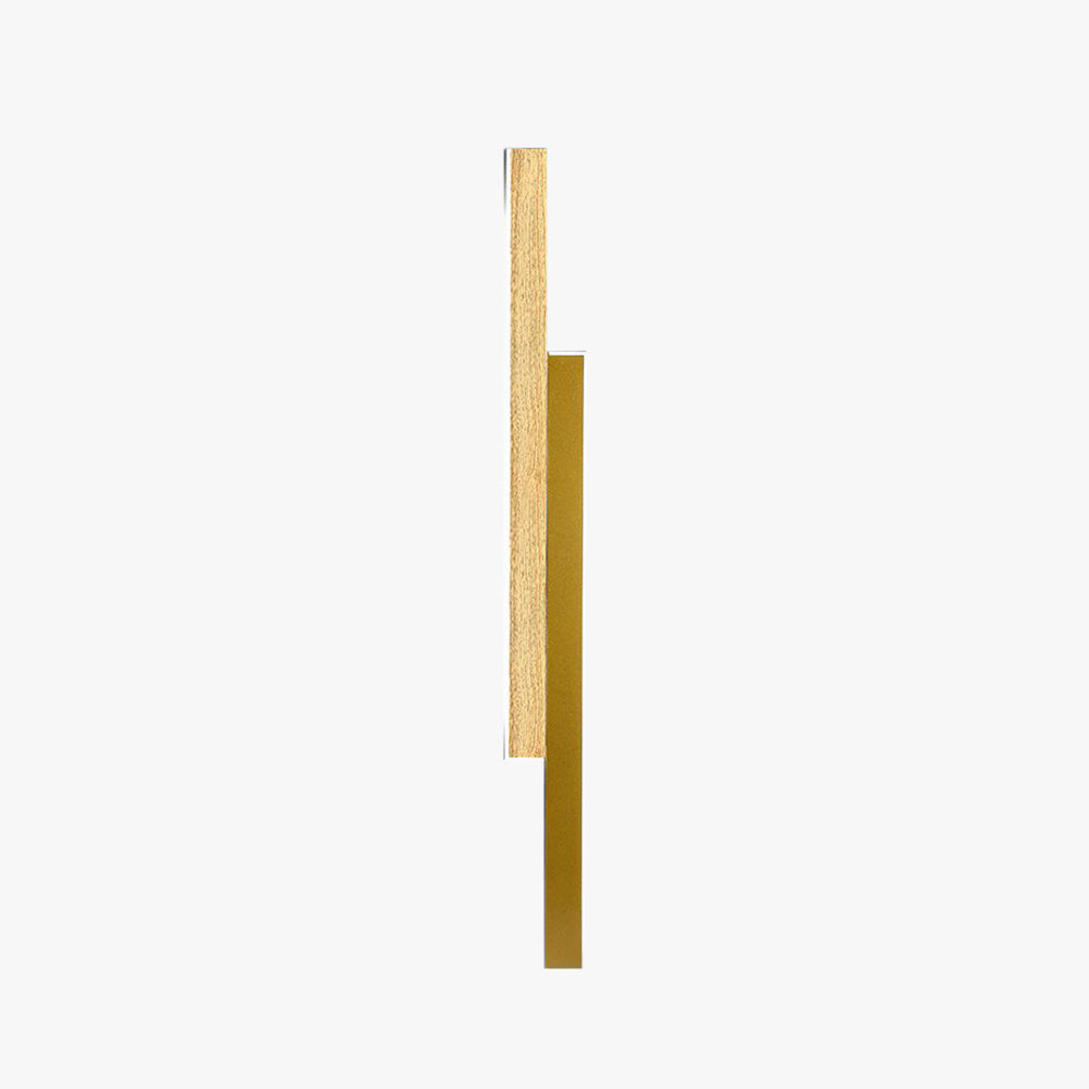 Ozawa Designer Duo-linear Wooden Wall Lamp Wood