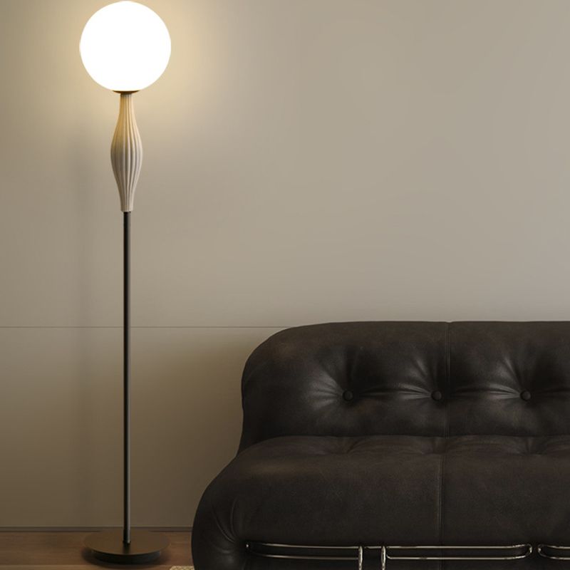 Valentina Floor Lamp Bubble Modern, Metal/Glass, Bedroom