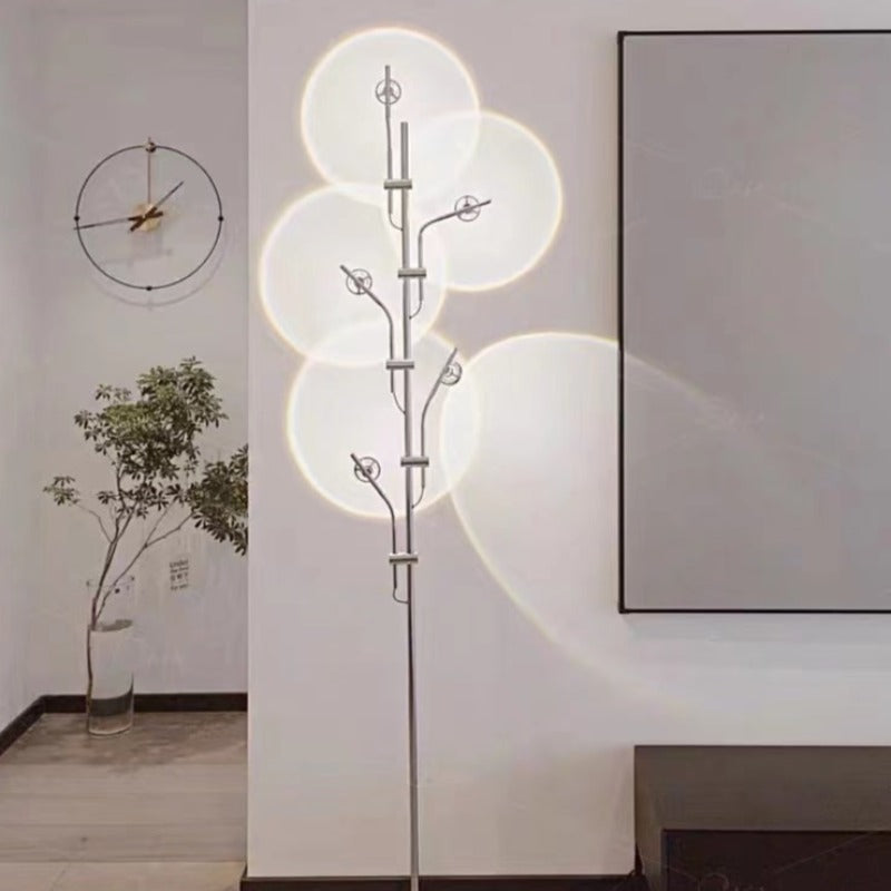 Salgado Modern Floor Lamp Sunset Projector, Living Room
