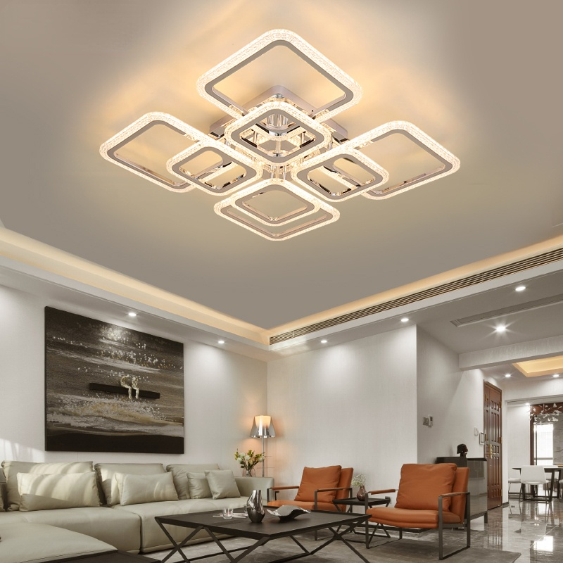 Lacey Modern Square Flush Mount Ceiling Light