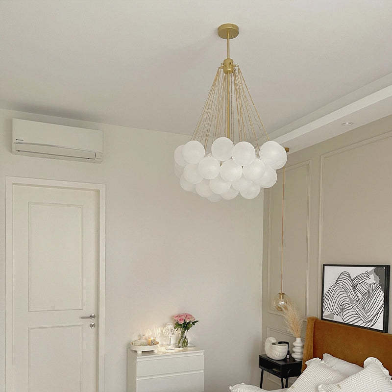 Valentina Glass Globe Pendant Light Bubble