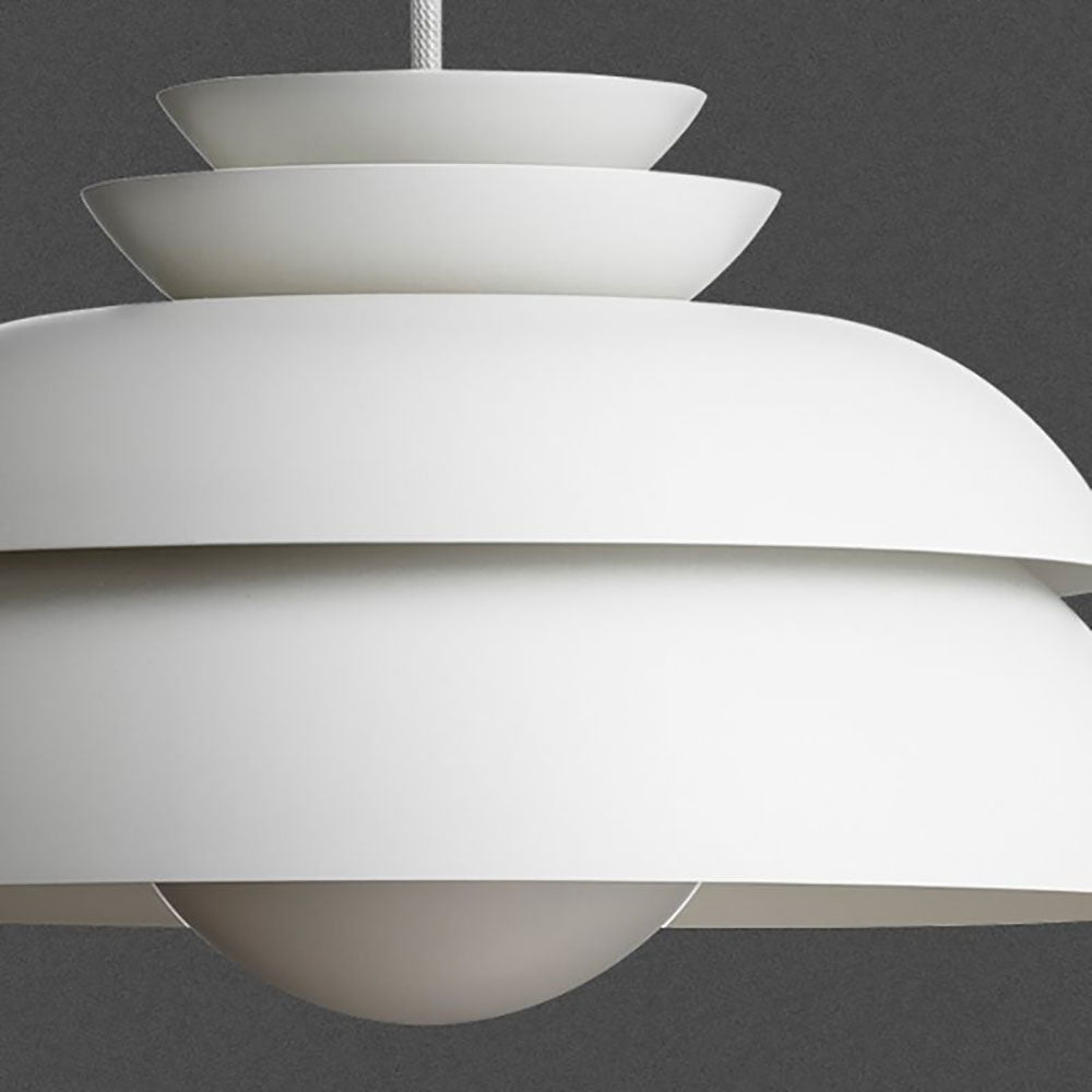 Morandi Modern White Pendant Light, Metal