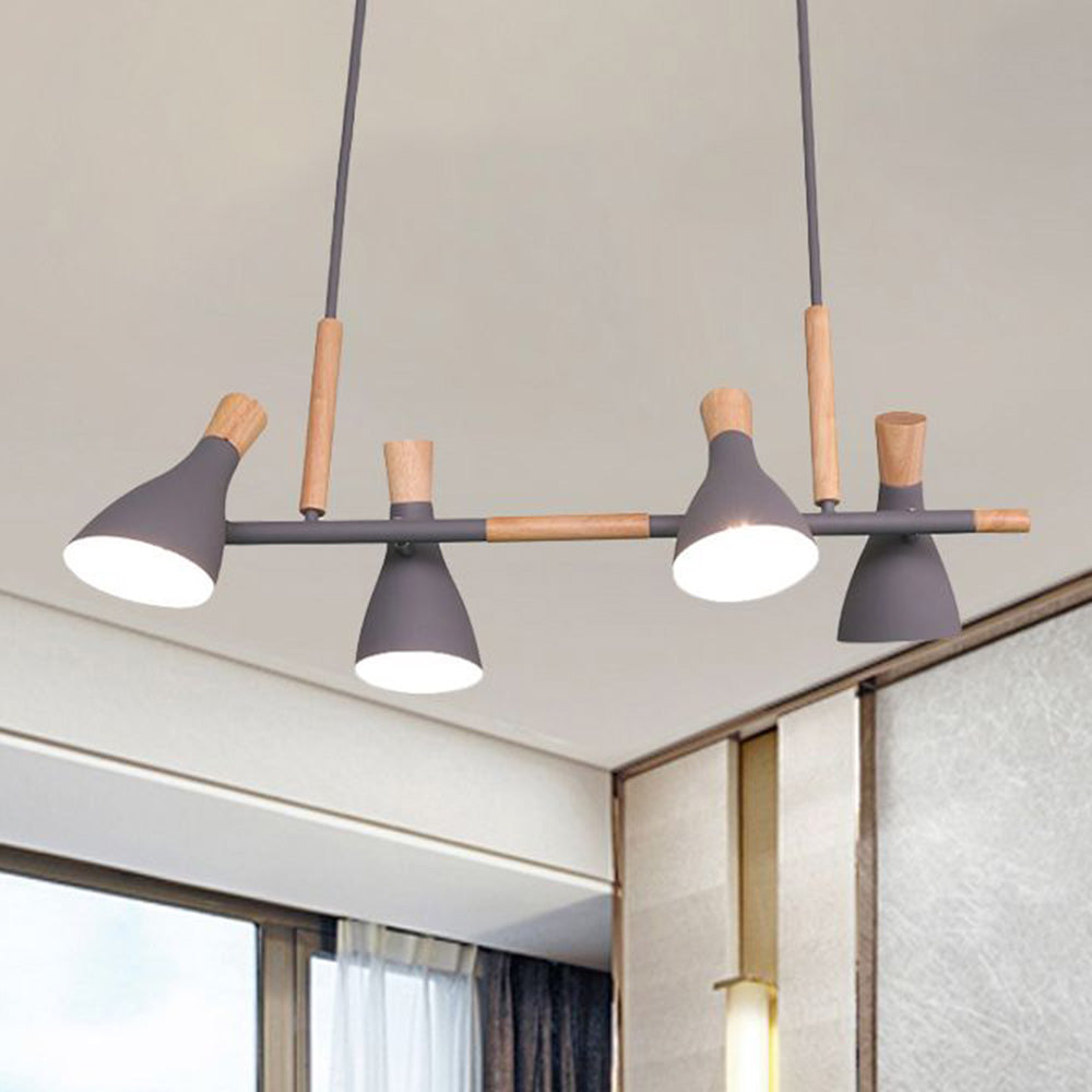 Morandi Nordic Multi Rope Wood Pendant Light