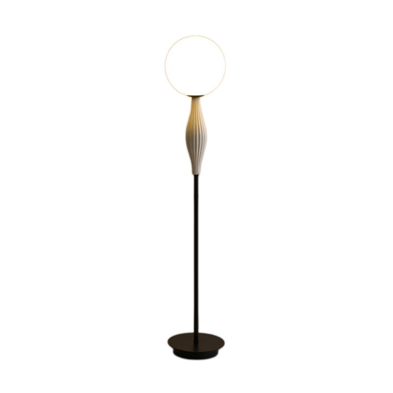 Valentina Floor Lamp Bubble Modern, Metal/Glass, Bedroom