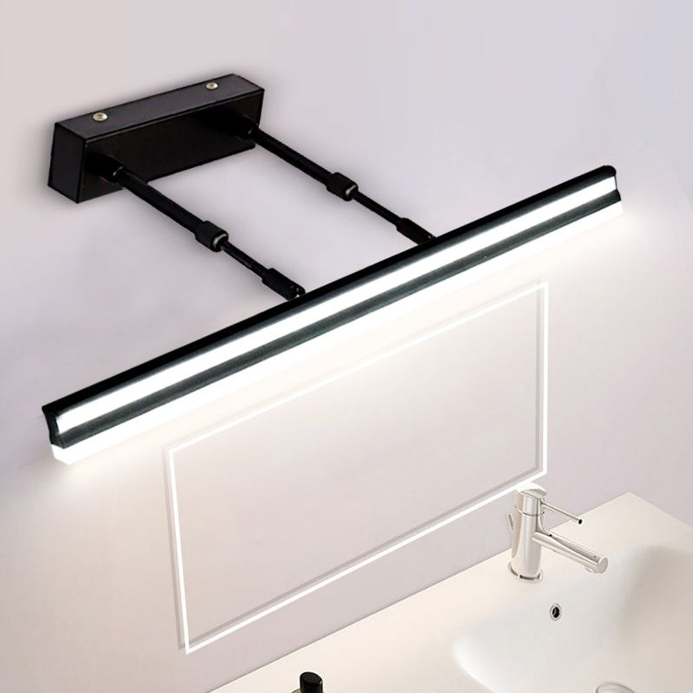 Edge Industrial Linear Metal Acrylic Wall Lamp