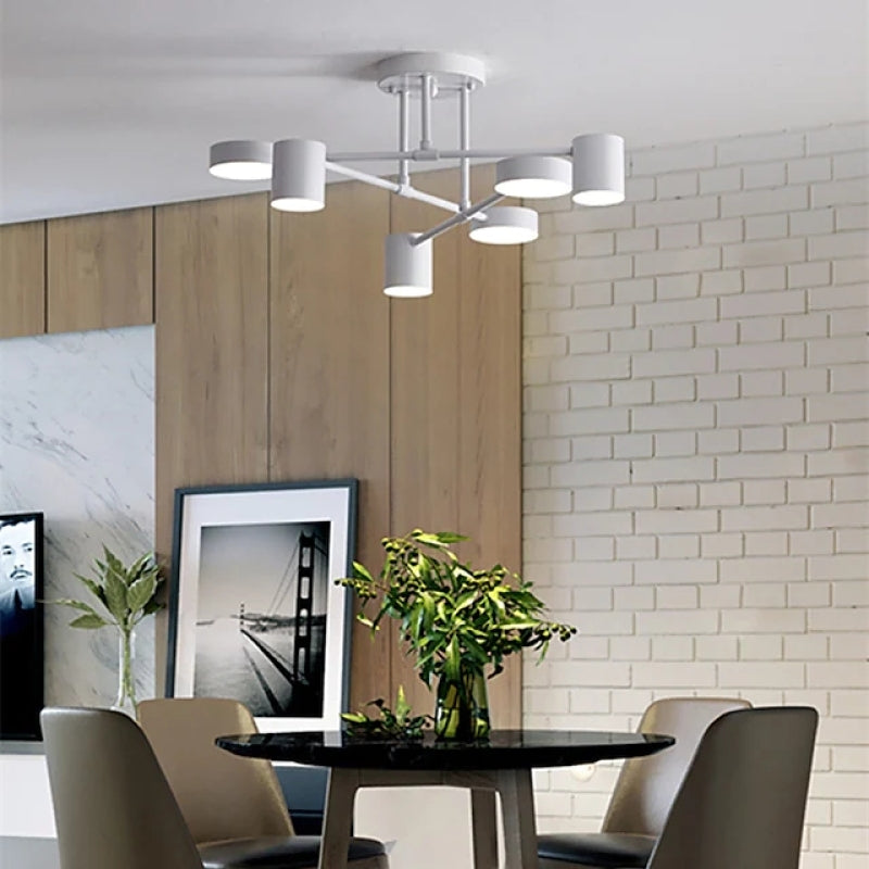 Weiss Modern LED Ceiling Light  Black/White Dining Room/Kitchen