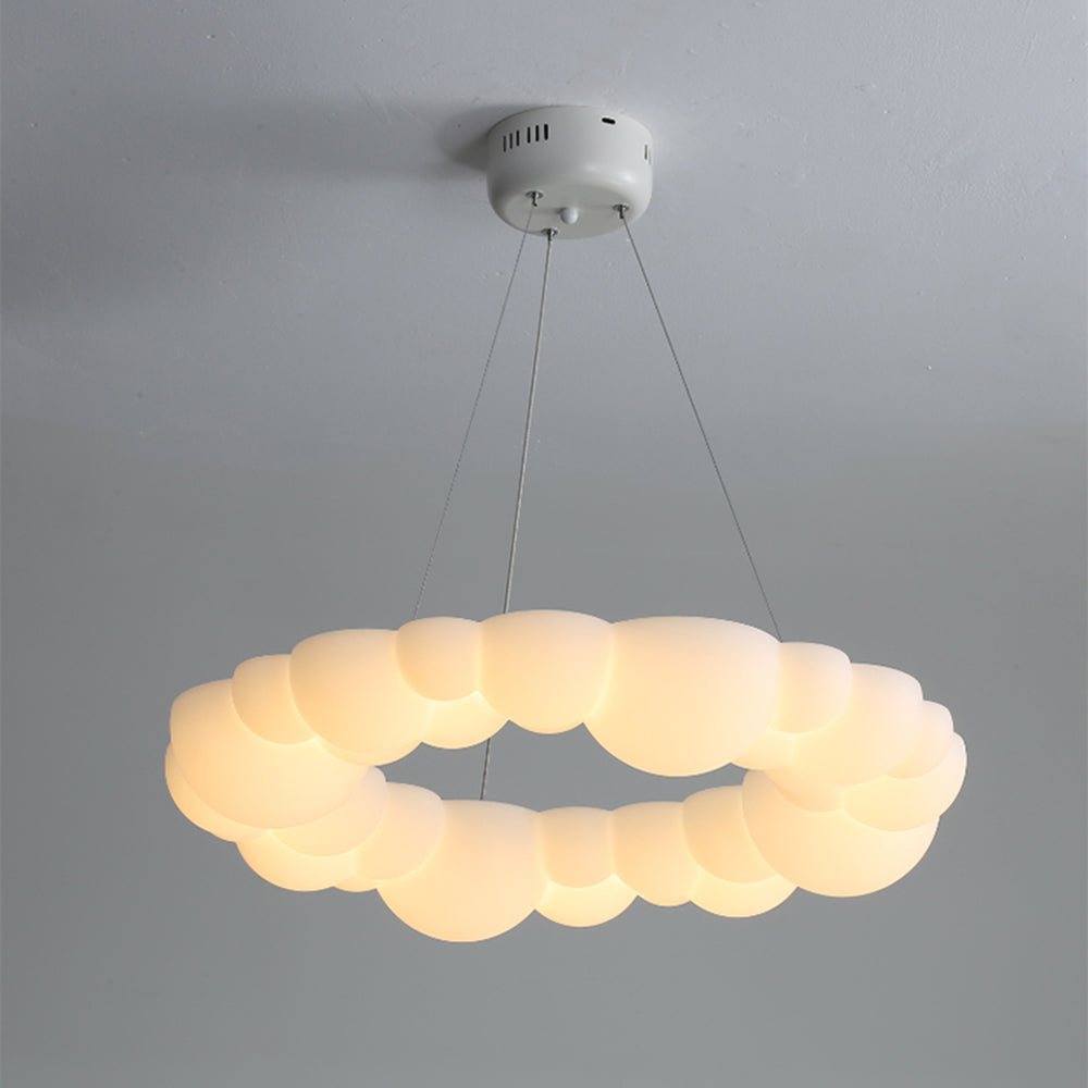 Quinn Pendant & Ceiling Light Remote Control Dimmable, 19.3"