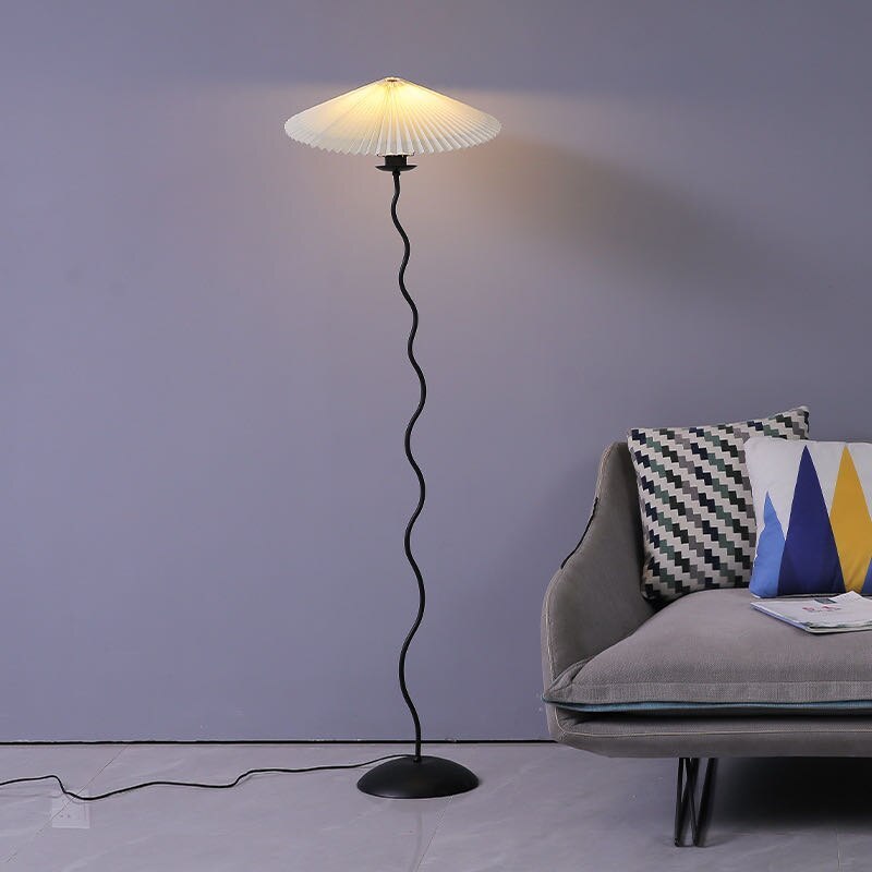 Renée Modern LED Mushroom Floor Lamp Metal Bedroom/Living Room