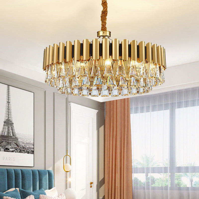 Marilyn Postmodern Nordic Round Crystal Chandelier