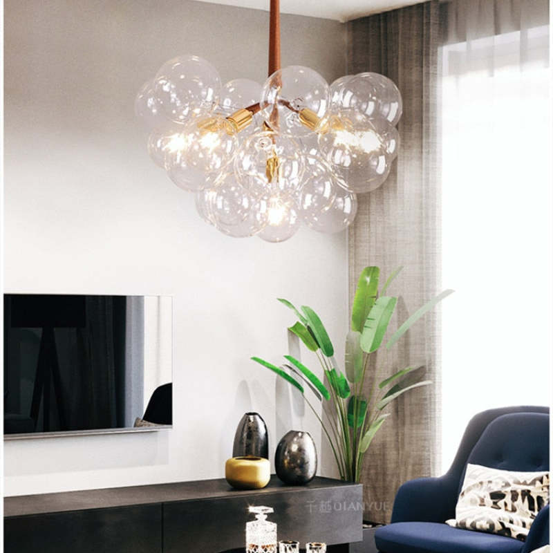 Bubble glass on sale ceiling light