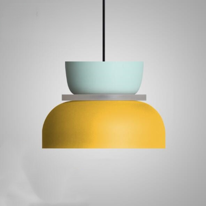 Morandi Pendant Light, Island, Contrast Color, Industrial