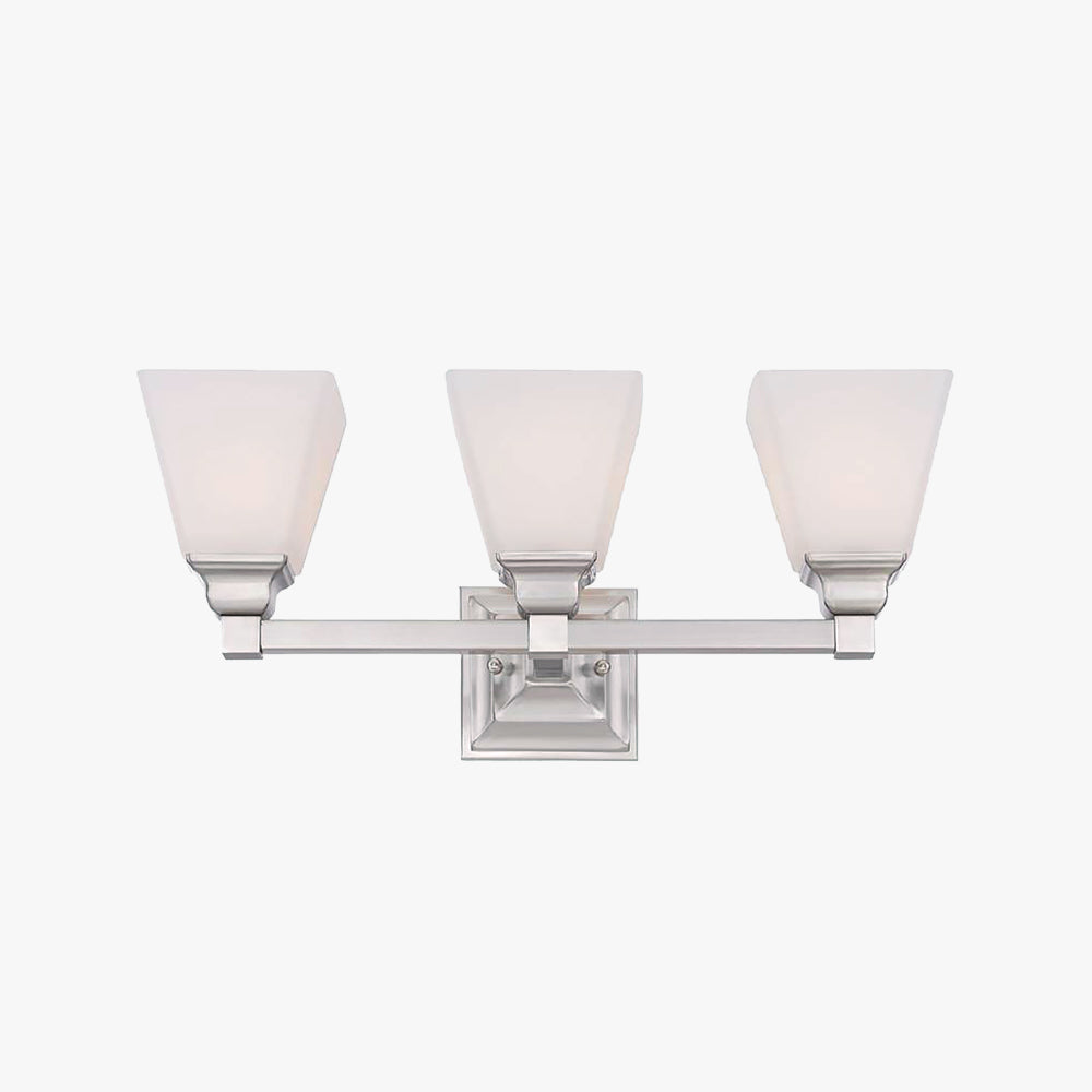 Eyrn Wall Lamp Minimalist, Mirror Front, White, Living Room