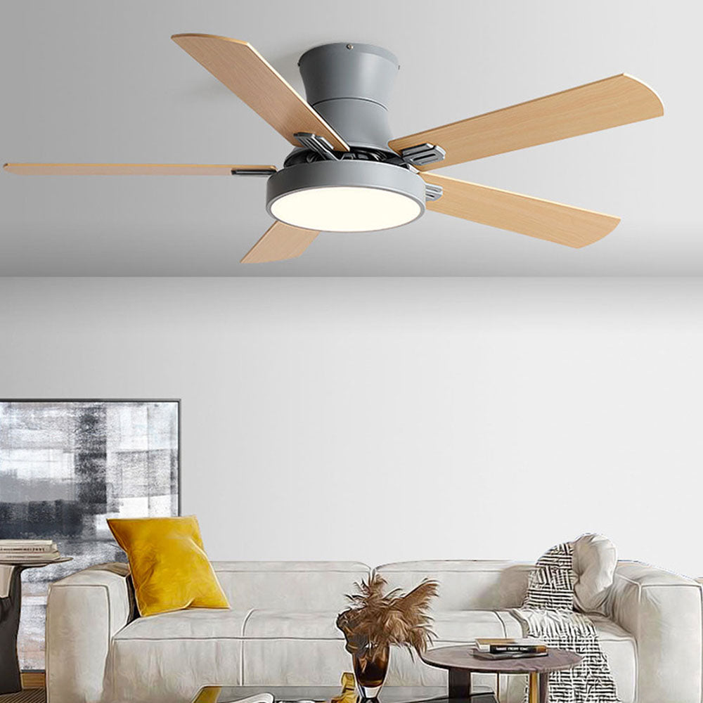 Walters 5-Blade Ceiling Fan with Light, 3 Color, DIA42.1''/51.9''
