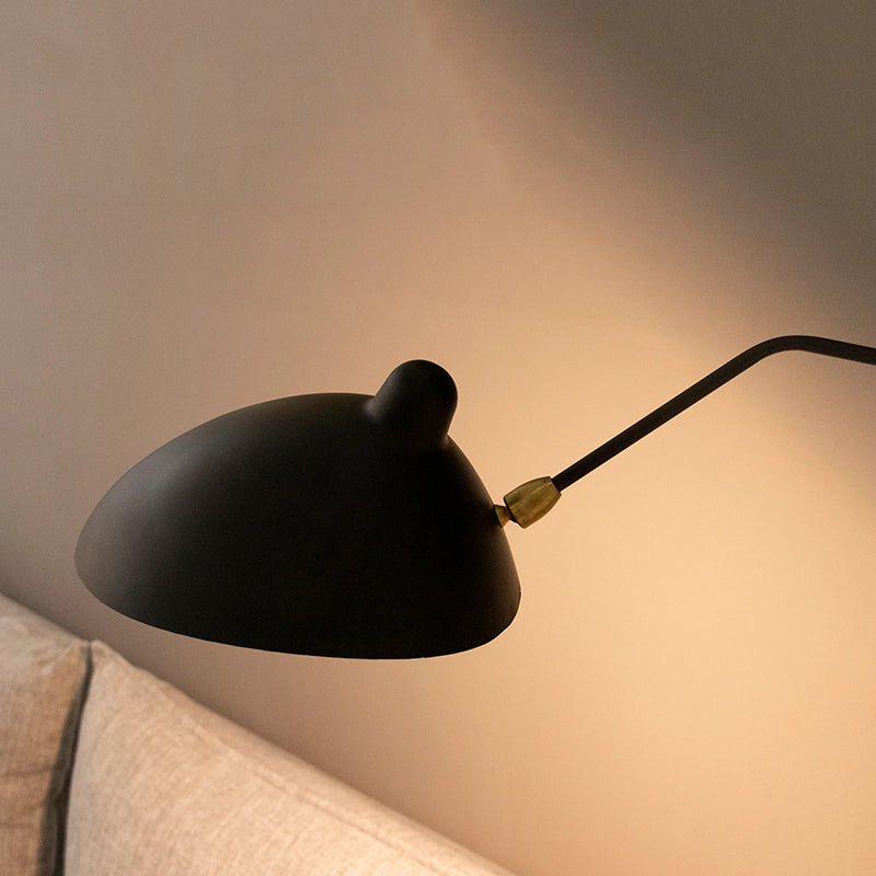 Schmitt Wall Lamp Industry, Metal, Black, Living Room