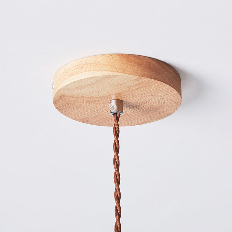 Ozawa Pendant Light Umbrella Shape Art Wood Bedroom