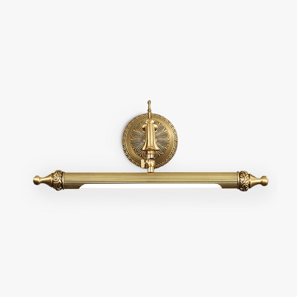 Félicie Vintage Linear Resin&Glass Wall Lamps, Gold