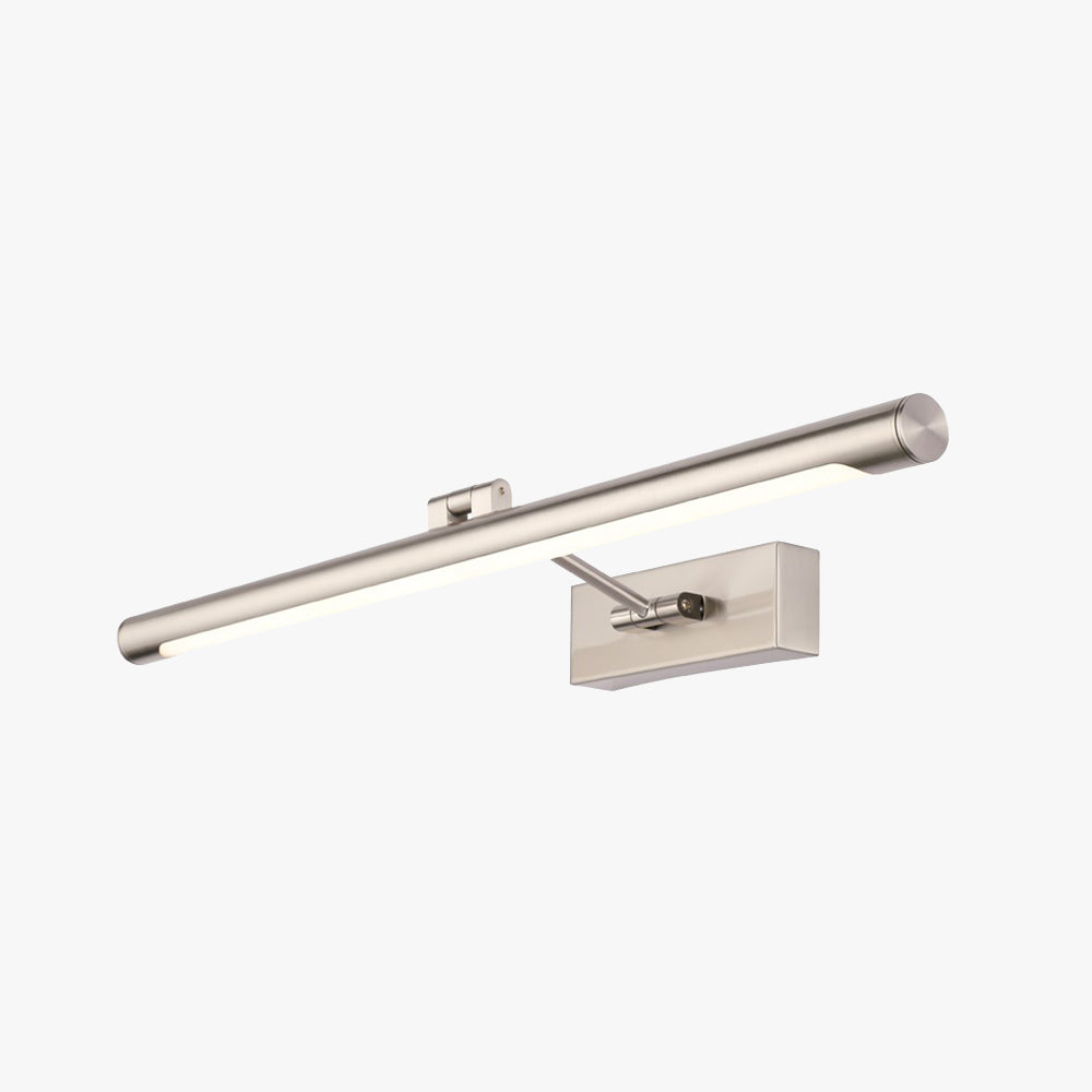Leigh Modern Linear Metal/Acrylic Wall Lamp, Champagne Gold