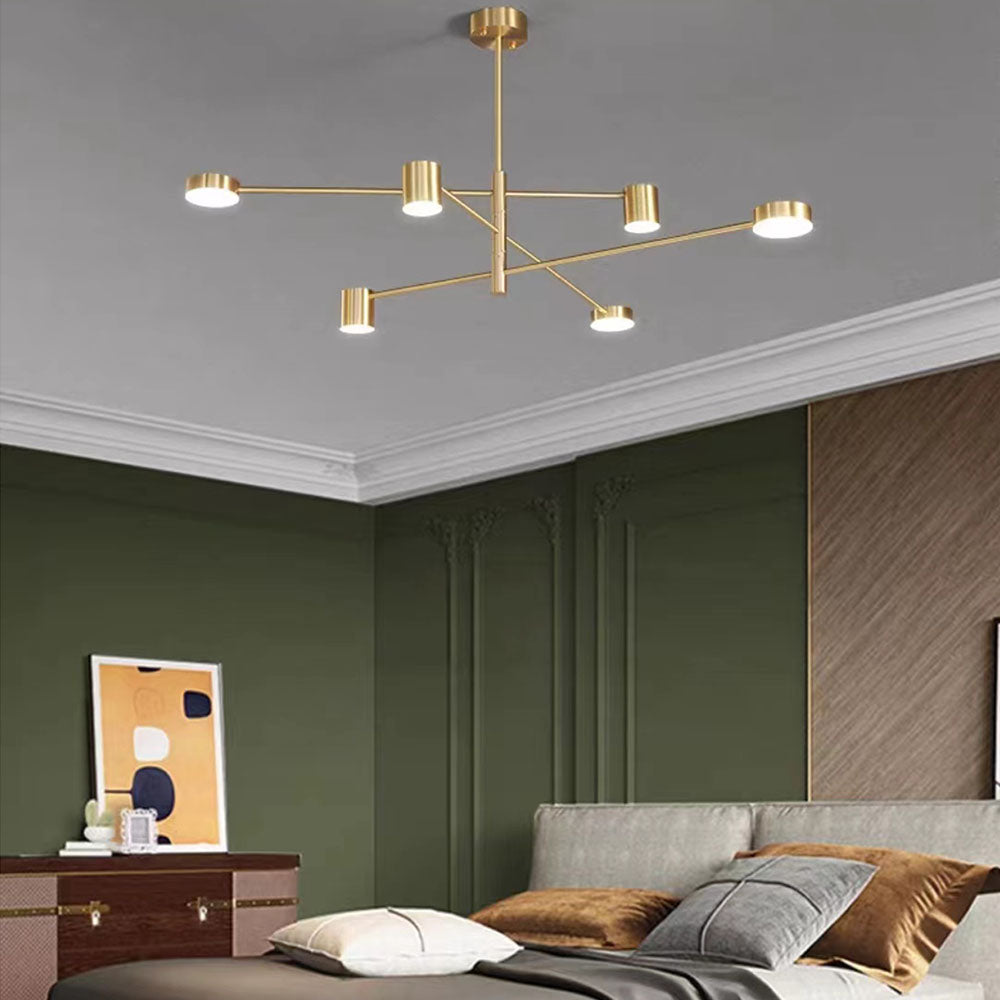 Weiss Pendant Light Branch Industrial Metal Bedroom