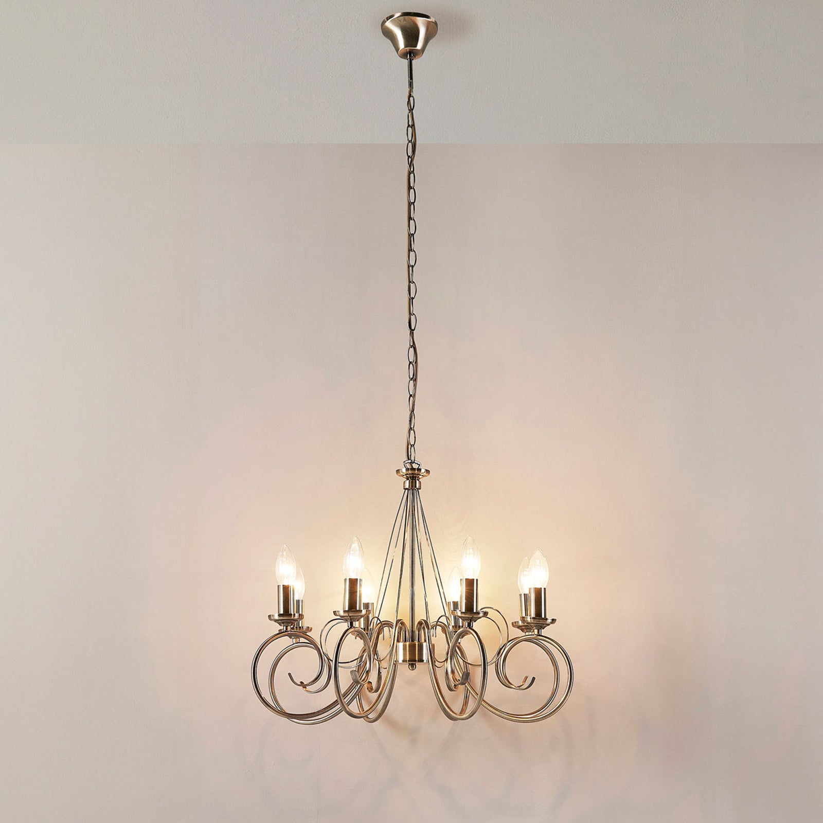 Silva Pendant Light Antique, Metal, Bronze, Living Room
