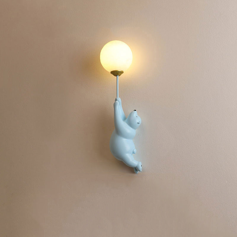 Fateh Wall Reading Lamp Bear Balloon, Bedroom/Bedside/Study