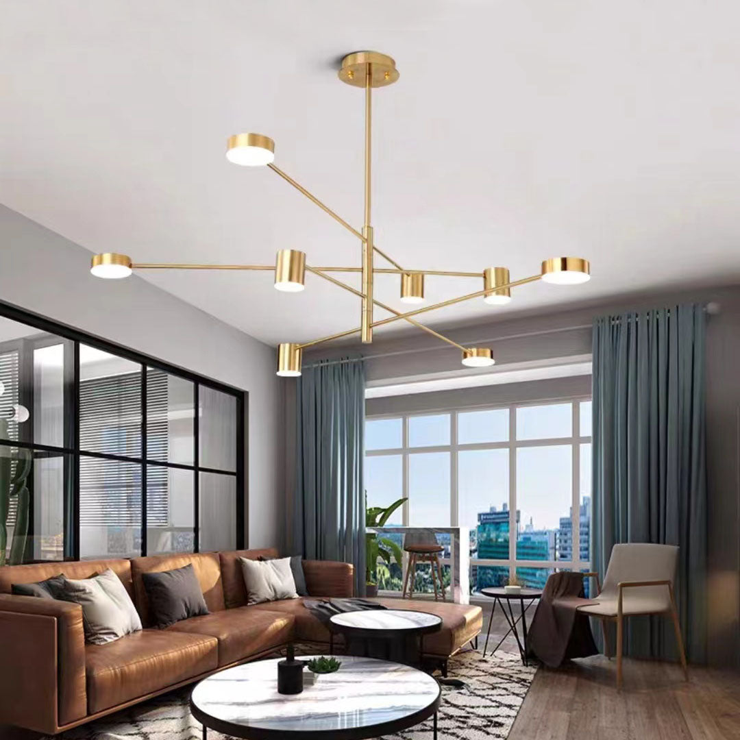 Weiss Pendant Light Branch Industrial Metal Bedroom