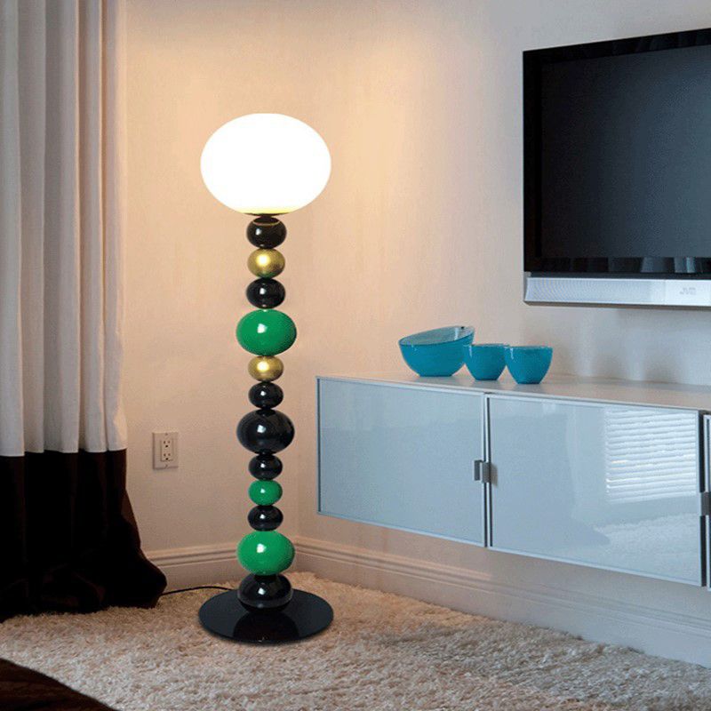 Morandi Modern Ball Metal Colorful Floor Lamp