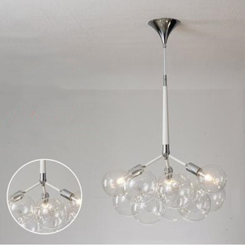 Valentina Nordic Luxury Clear Bubble Pendant Light