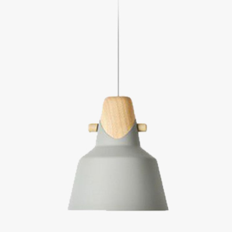 Morandi Nordic Dome Metal Pendant Light Bule