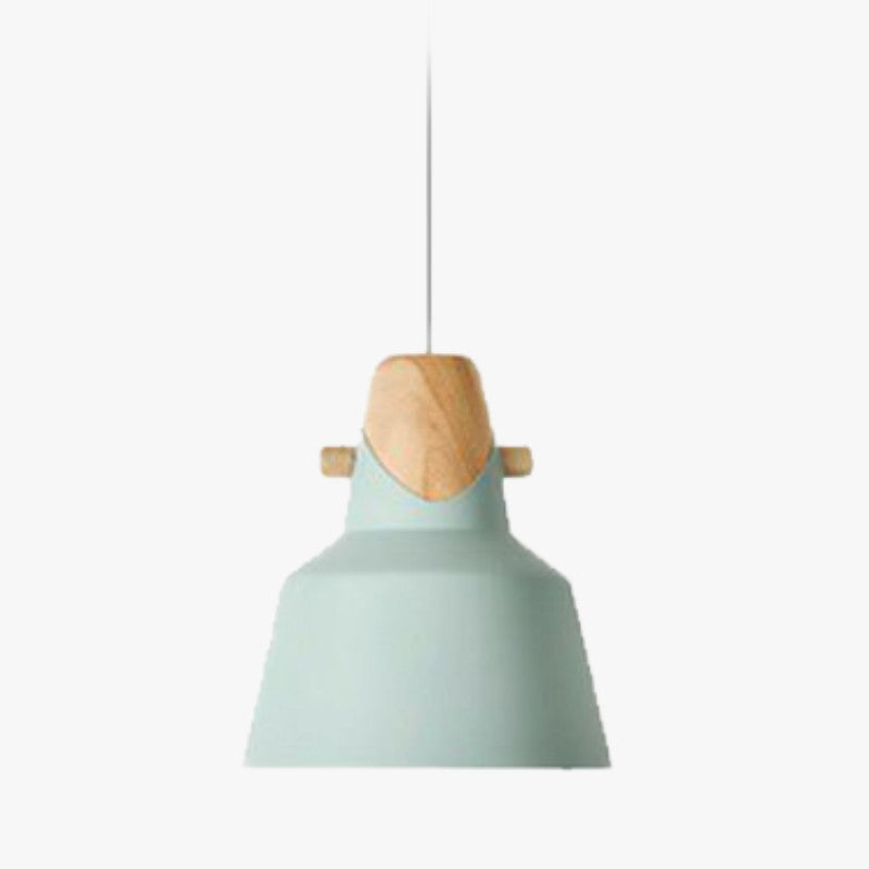 Morandi Nordic Dome Metal Pendant Light Bule