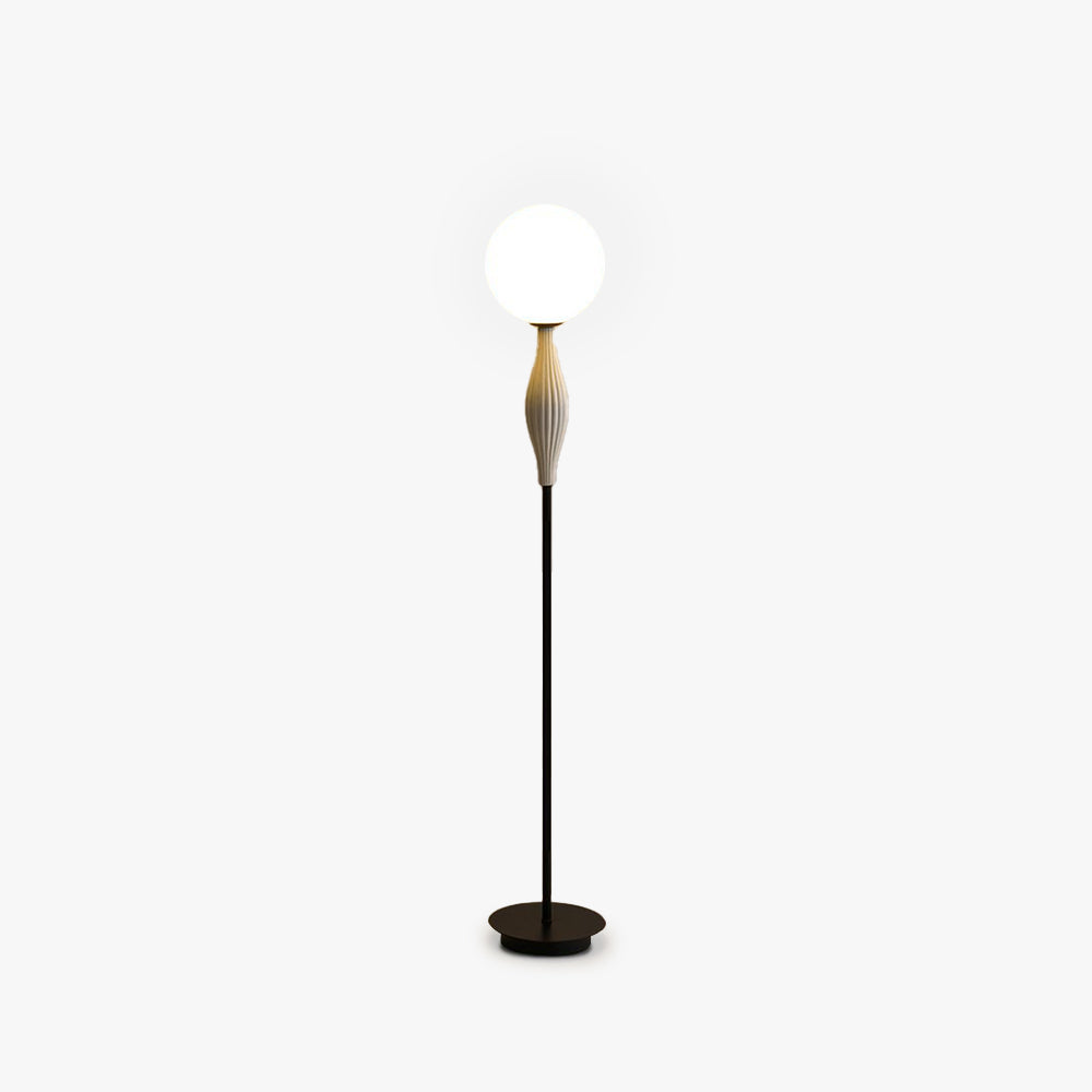 Valentina Floor Lamp Bubble Modern, Metal/Glass, Bedroom