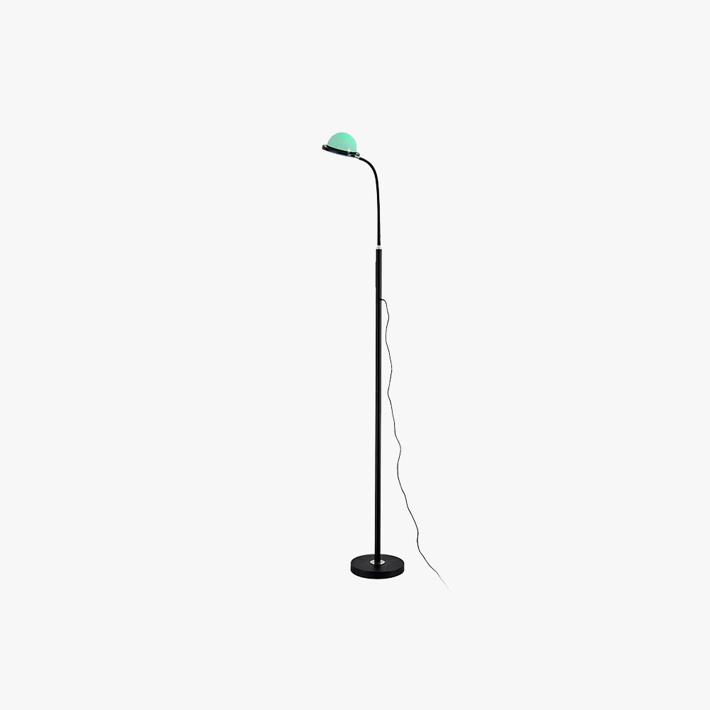 Eryn Modern Globe Metal Acrylic Floor Lamp