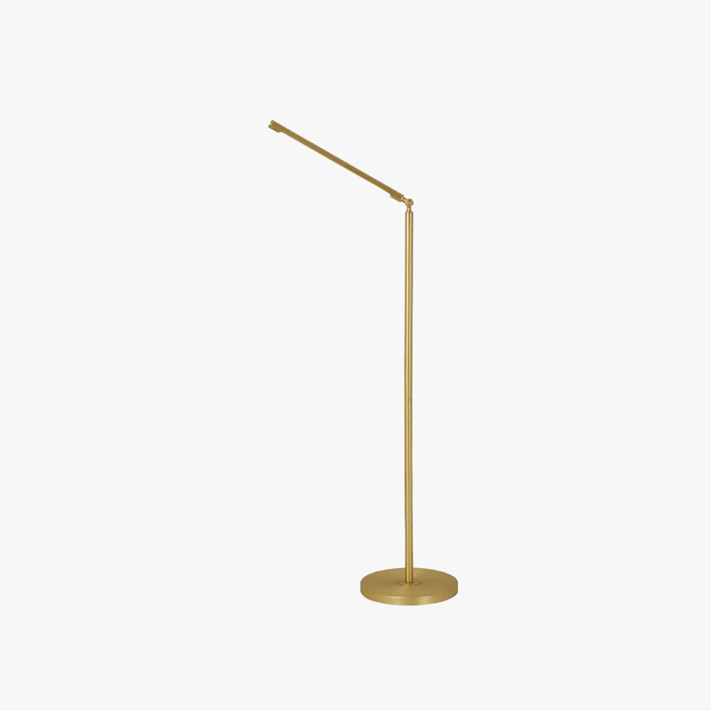Edge Modern Linear Metal Acrylic Floor Lamp,Gold