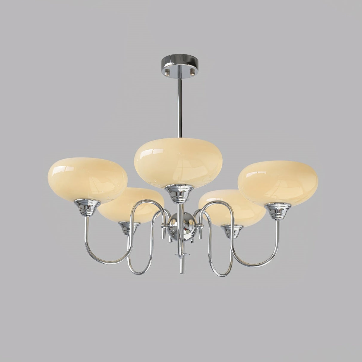 Morandi Modern Kitchen Island Bubble Globe Glass Chandelier