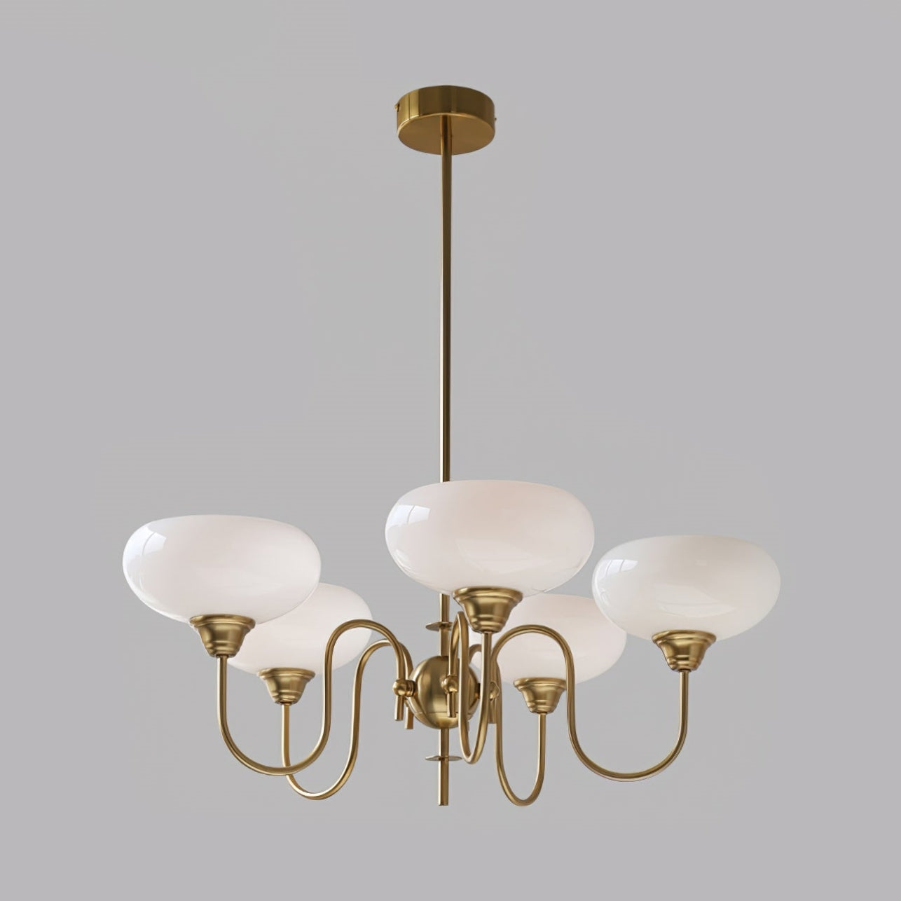 Morandi Modern Kitchen Island Bubble Globe Glass Chandelier