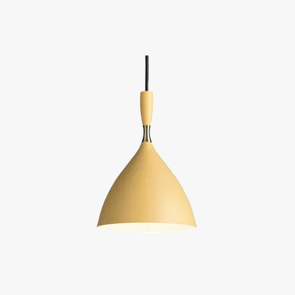 Morandi Metal Colorful Single Pendant Light Bedroom/Living Room