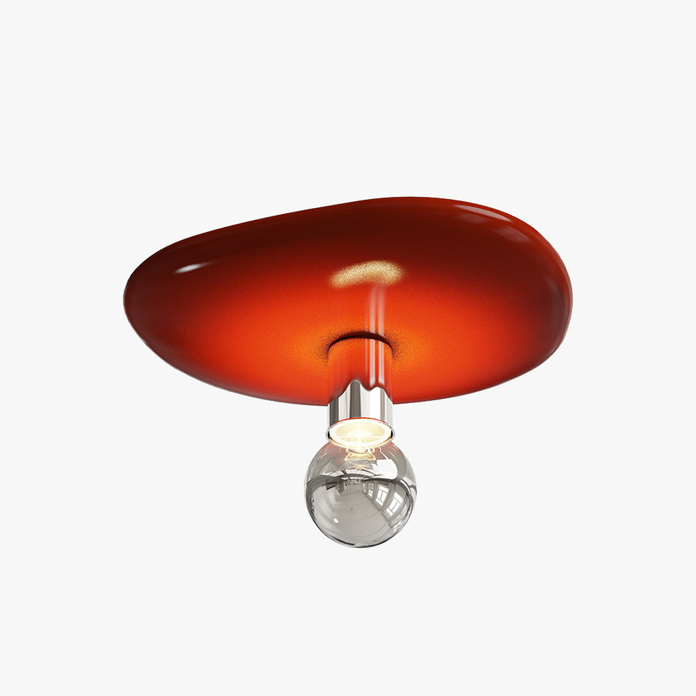 Valentina Minimalist LED Round Ceiling Light Resin Living Room/Bedroom