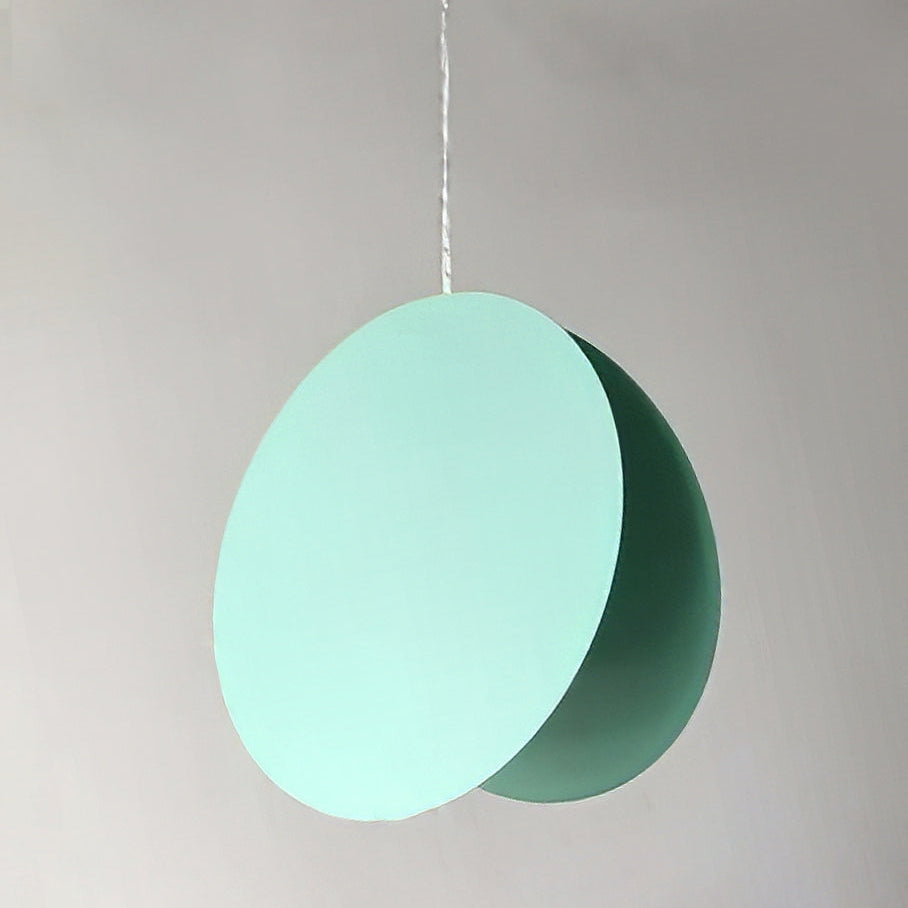 Morandi Round Pendant Light, Metal, 6 Color, 7.8″/11.8″