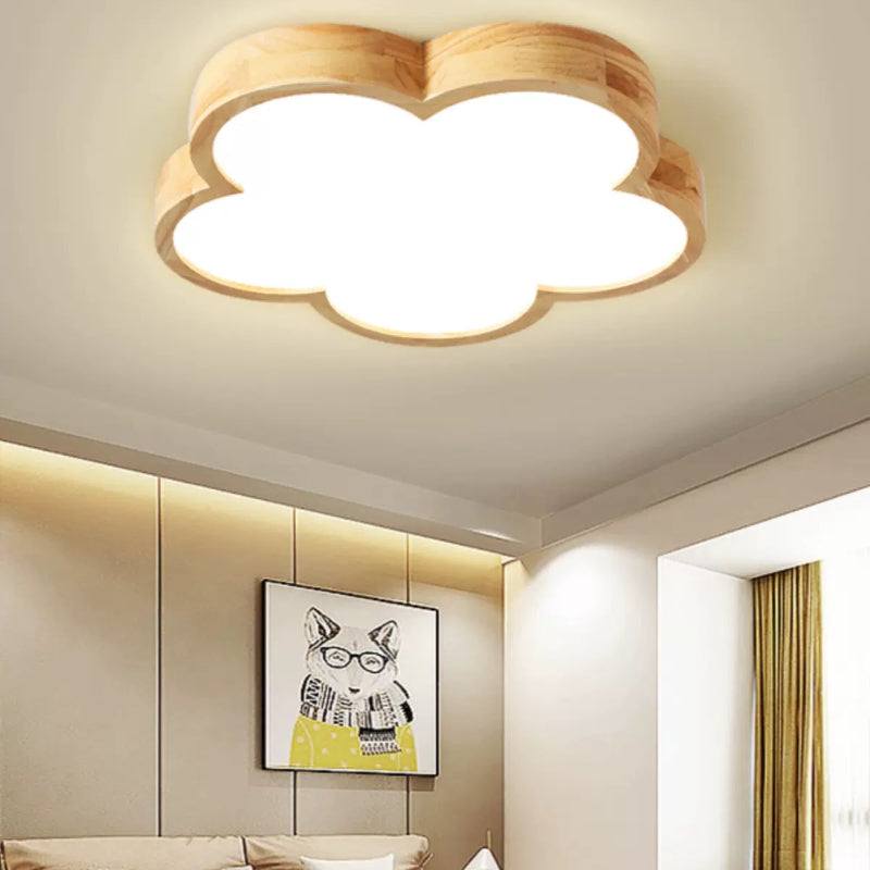 Freja Modern Creativity LED Ceiling Light Wood Living Room/Bedroom/Study Room
