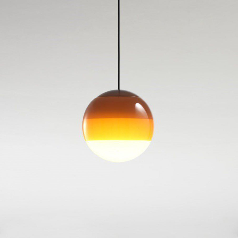 Hailie Contemporary Colorful Glass Bubble Pendant Light