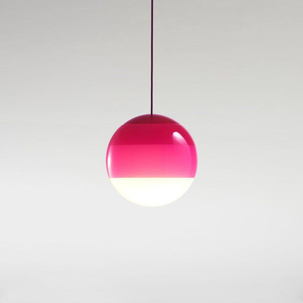 Hailie Contemporary Colorful Glass Bubble Pendant Light