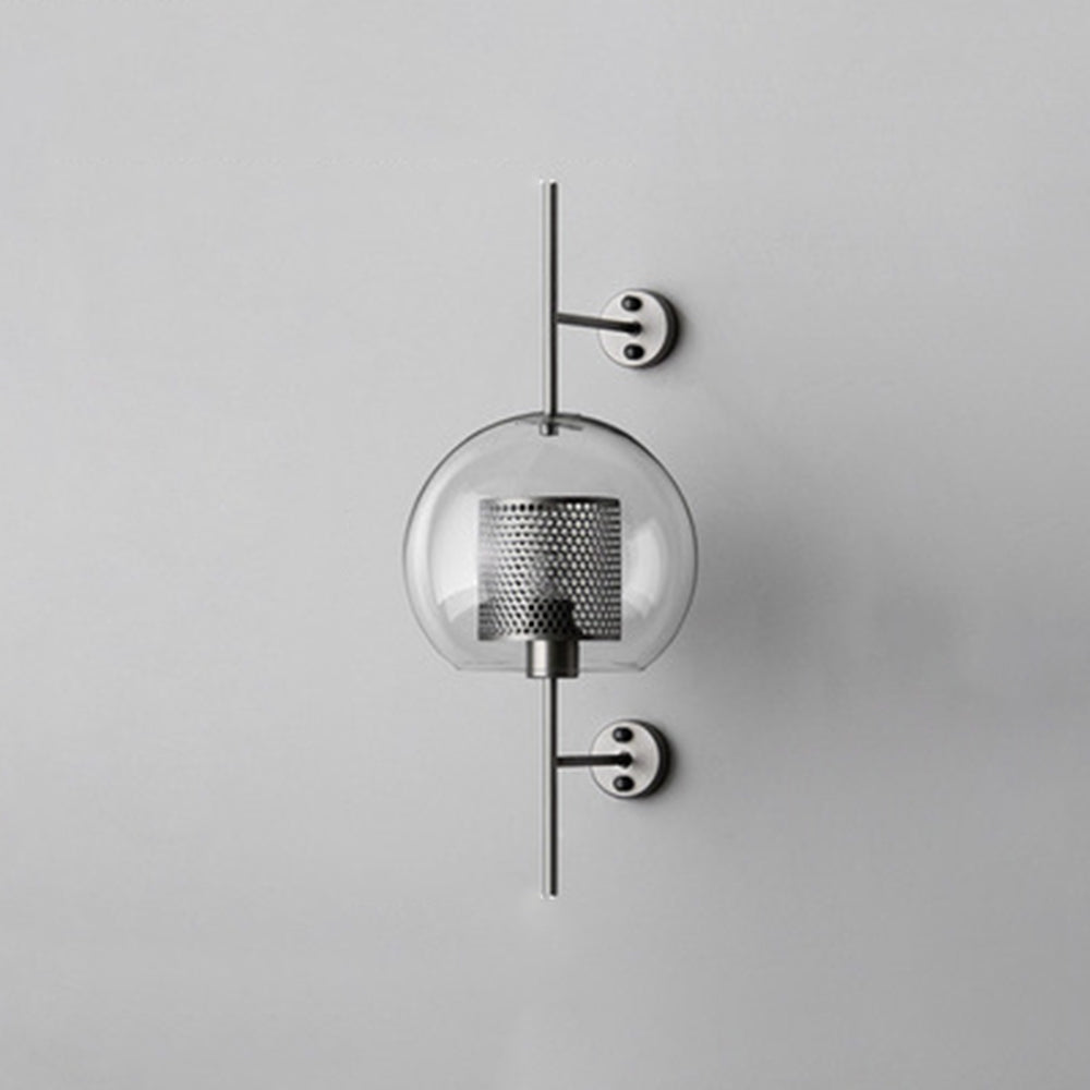 Oneal Industrial Global Wall Lamp Metal Glass Bedroom