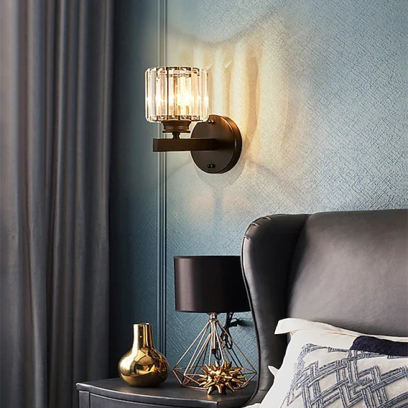 Herbert Modern Indoor Wall Lamp Crystal Living Room Bedside Bedroom