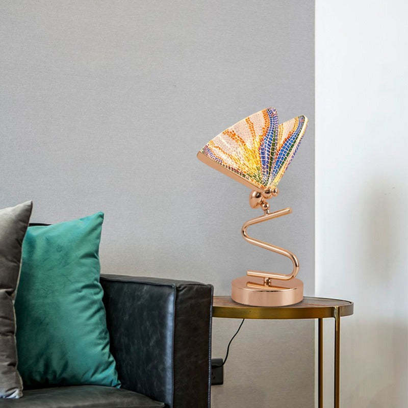 Kady Modern Butterfly Floor/Table Lamp, Living Room/Bedroom