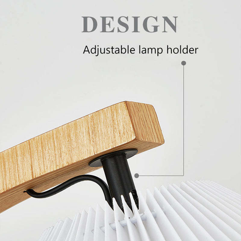 Ozawa Unique LED Floor Lamp, Wood/Metal, Living Room