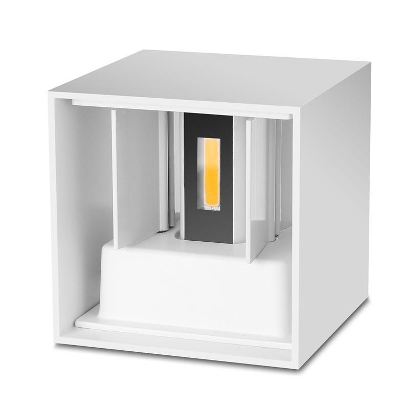 Orr Adjustable Outdoor Wall Lamp, Square