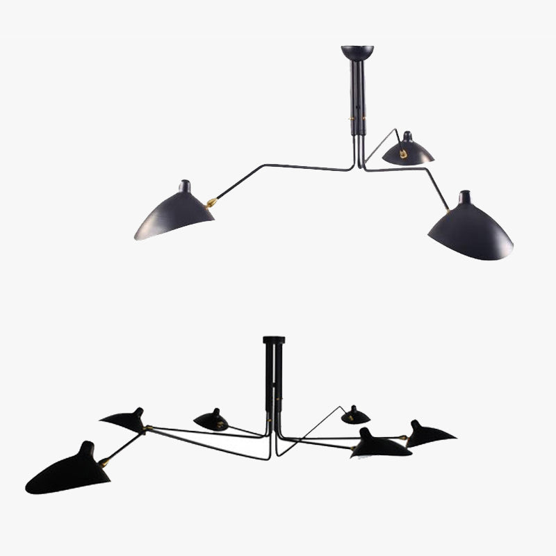 Schmitt Pendant Light Industry Metal Study Room